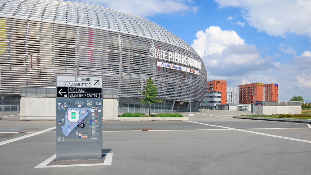 Stade Pierre-Mauroy. Fotó: Lena Serditova/Shutterstock.com