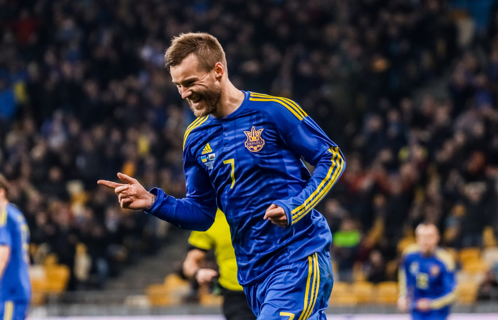 Andrey Yarmolenko. Fotó: photo-oxser/Shutterstock.com