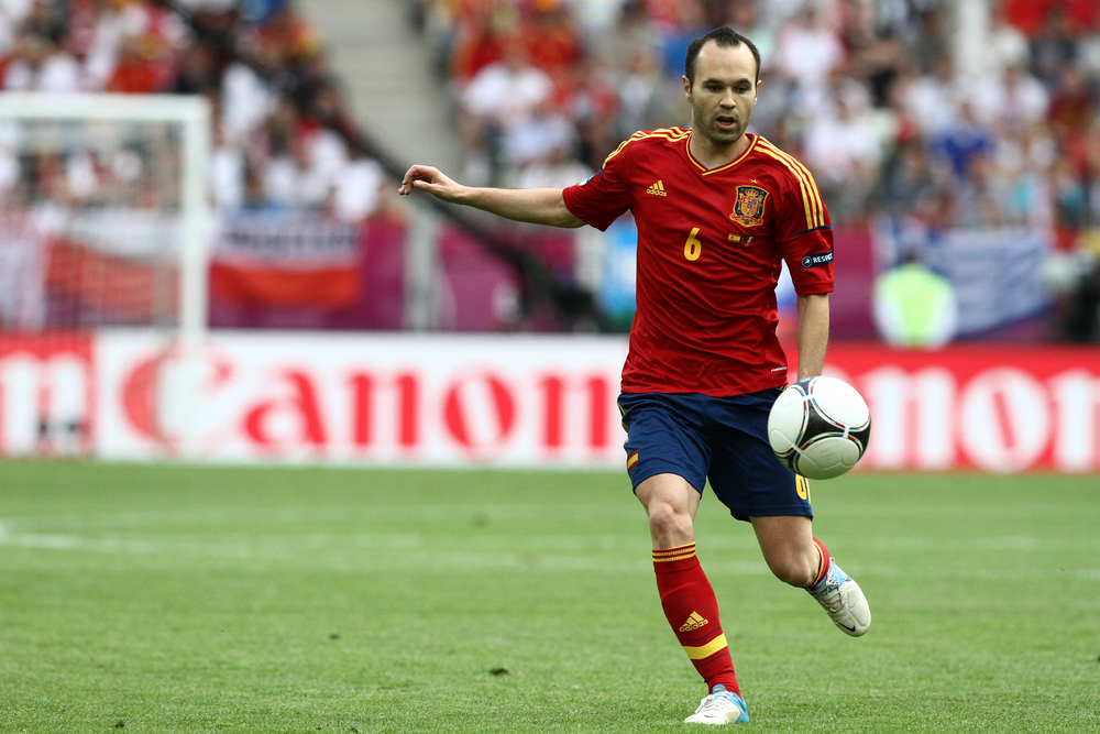 Andrés Iniesta. Fotó: YiAN Kourt/Shutterstock.com