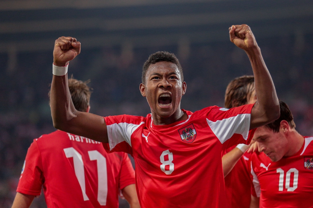 David Alaba. Fotó: Herbert Kratky/Shutterstock.com