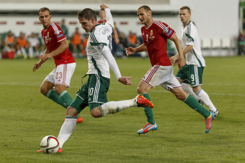 Kyle Lafferty. Fotó: Laszlo Szirtesi/Shutterstock.com